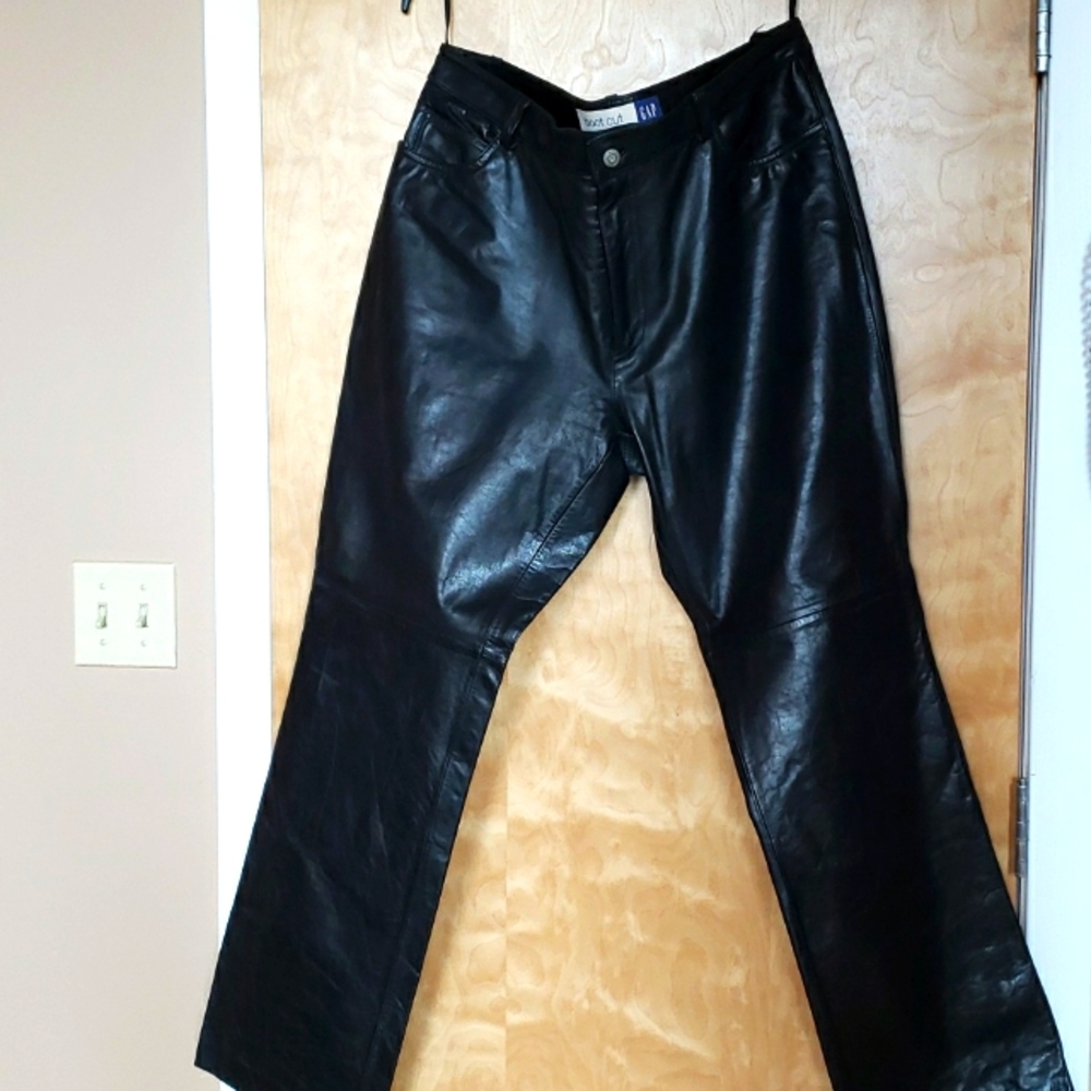 NWOT Womans Vintage Gap 100% Genuine Leather Pant
